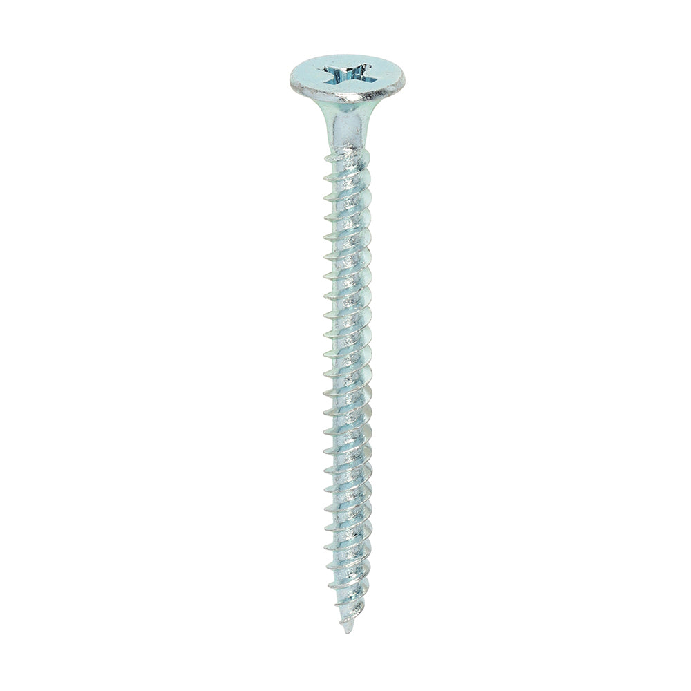TIMCO Drywall Fine Thread Bugle Head Silver Screws - 3.5 x 45 - Image