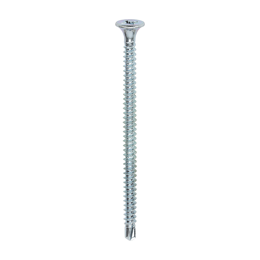 TIMCO Drywall Self-Drilling Bugle Head Silver Screws - 3.9 x 65 - Image