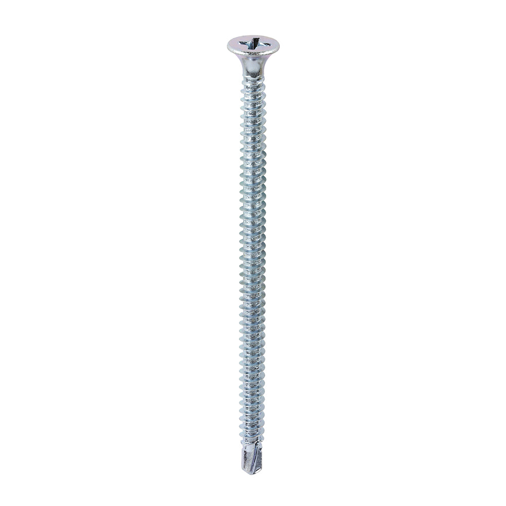 TIMCO Drywall Self-Drilling Bugle Head Silver Screws - 4.2 x 75 - Image