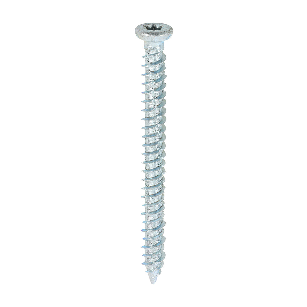 TIMCO Concrete Screws Flat Countersunk Silver - 7.5 x 80 - Image