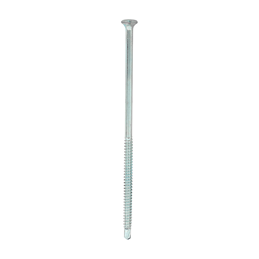 TIMCO Drywall Self-Drilling Bugle Head Silver Screws - 4.8 x 125 - Image