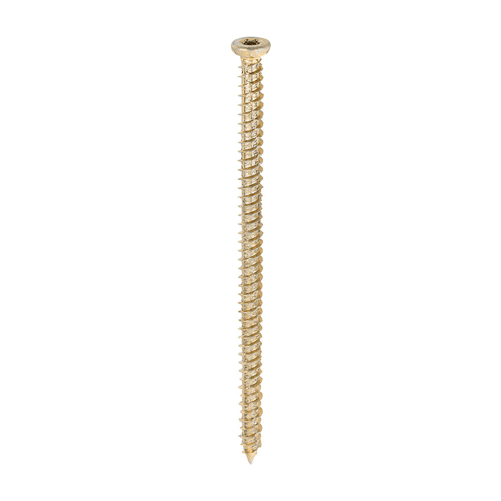 TIMCO Concrete Screws Flat Countersunk Gold - 7.5 x 130 - Image