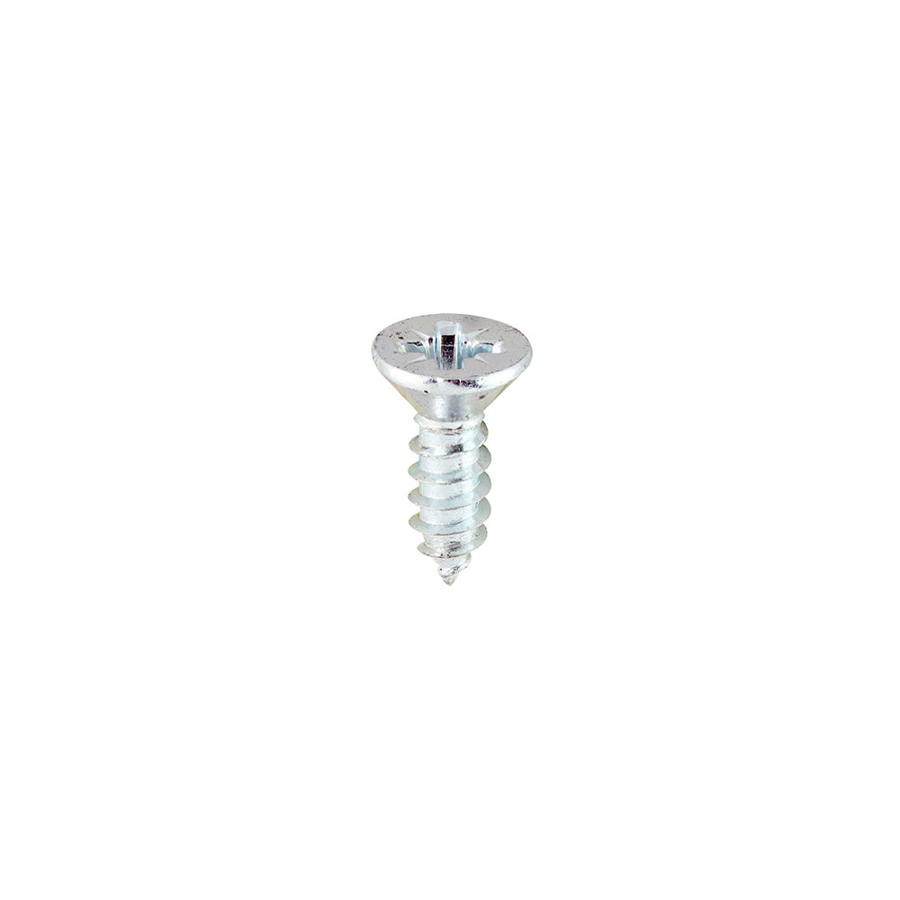 TIMCO Self-Tapping Countersunk Silver Screws - 6 x 1/2 - Image