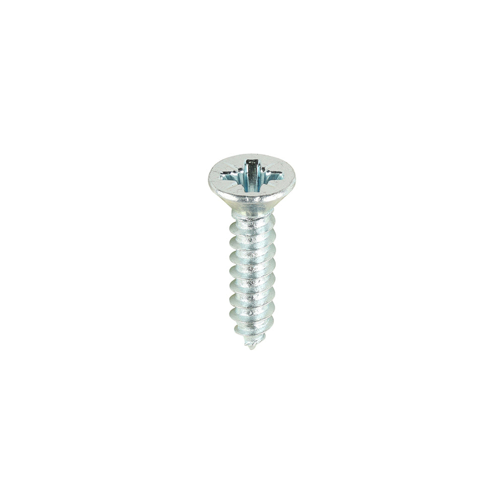 TIMCO Self-Tapping Countersunk Silver Screws - 6 x 5/8 - Image