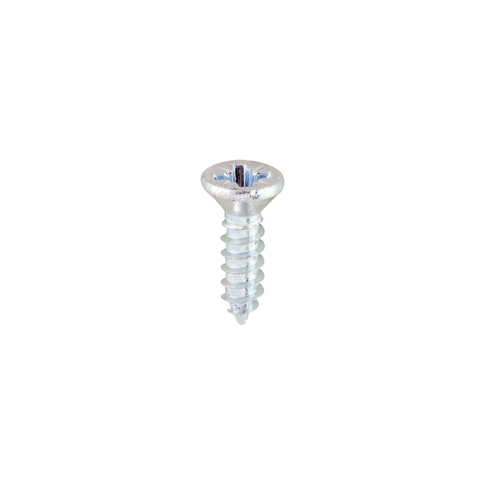 TIMCO Self-Tapping Countersunk Silver Screws - 8 x 1/2 - Image
