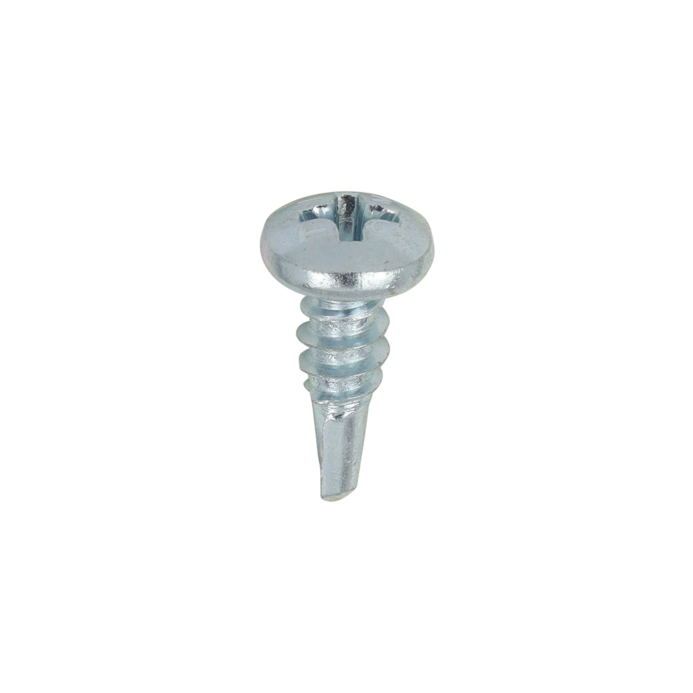 TIMCO Self-Drilling Metal Framing Pan Head Silver Screws - 8 x 1/2 - Image