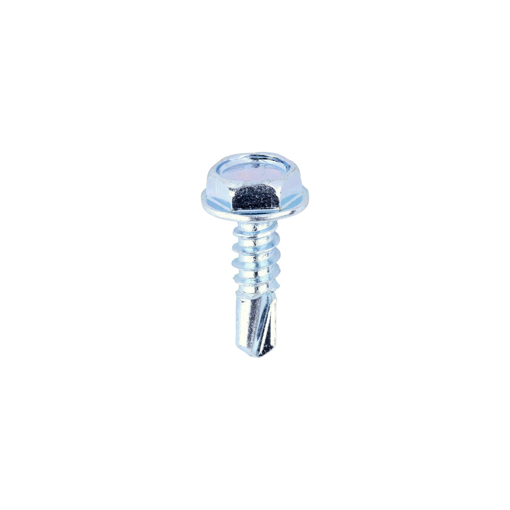 TIMCO Self-Drilling Light Section Silver Screws - 10 x 5/8 - Image