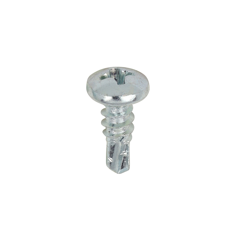 TIMCO Self-Drilling Metal Framing Pan Head Silver Screws - 7 x 7/16 - Image