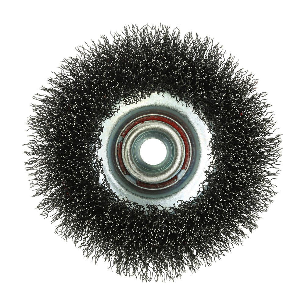 TIMCO Angle Grinder Cup Brush Crimped Steel Wire - 100mm - Image