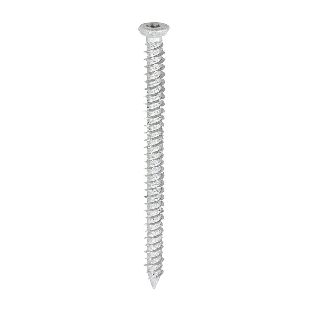 TIMCO Concrete Screws Flat Countersunk Exterior Silver - 7.5 x 100 - Image