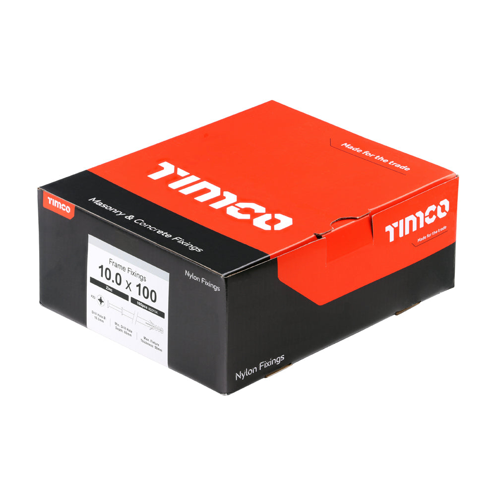 TIMCO Nylon Frame Fixings - 10.0 x 100 - Image