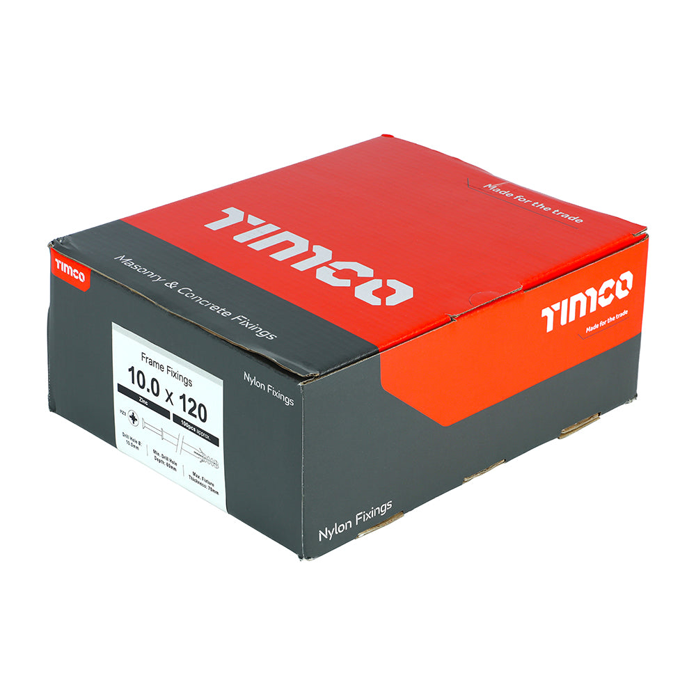 TIMCO Nylon Frame Fixings - 10.0 x 120 - Image