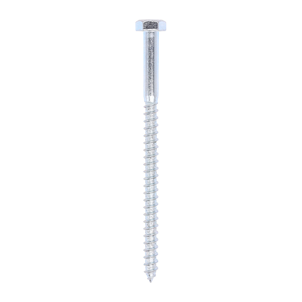 TIMCO Coach Screws Hex Head Silver - 10.0 x 160 - Image