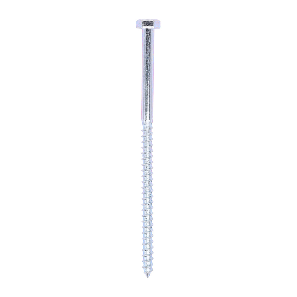 TIMCO Coach Screws Hex Head Silver - 10.0 x 200 - Image
