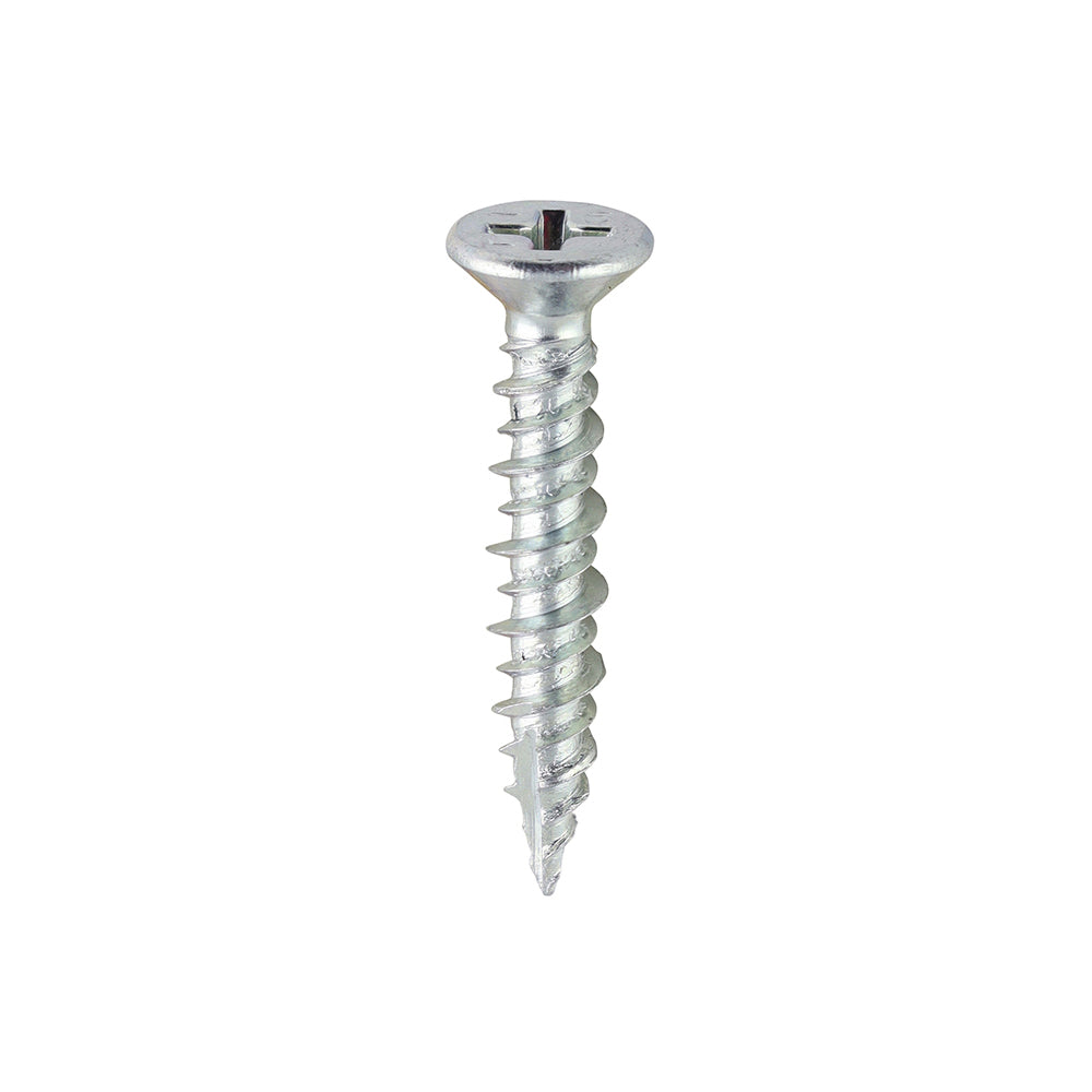 TIMCO Window Fabrication Screws Countersunk PH High-Low Thread Slash Point Zinc - 4.3 x 25 - Image