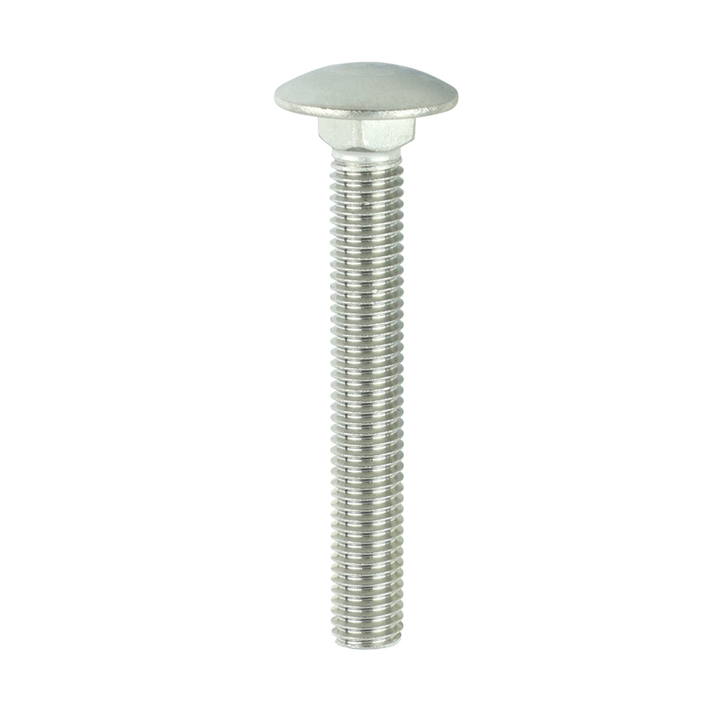 TIMCO Carriage Bolts DIN603 A2 Stainless Steel - M10 x 75 - Image