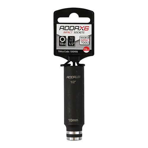 TIMCO X6 Impact Sockets - 10 x 78mm - Image