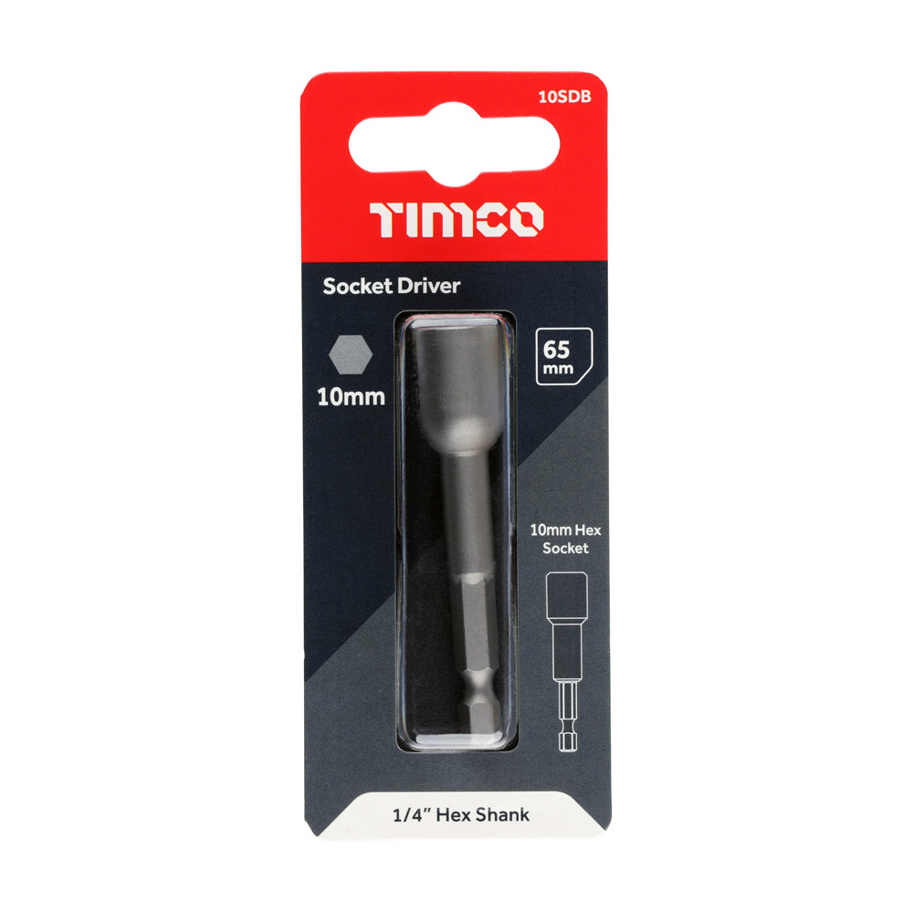 TIMCO Magnetic Socket Driver S2 - 10 x 65 - Image