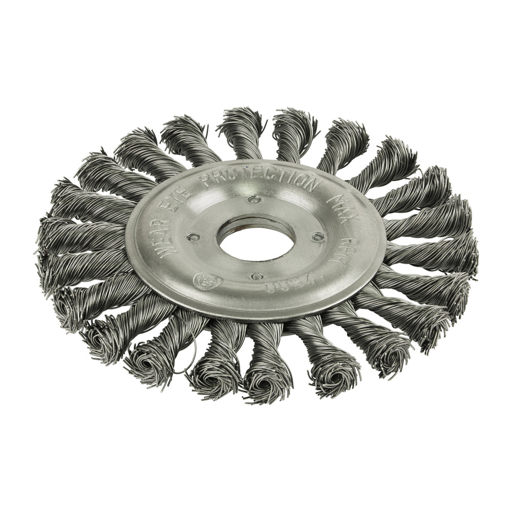 TIMCO Wheel Brush Twisted Knot Steel Wire - 125mm - Image