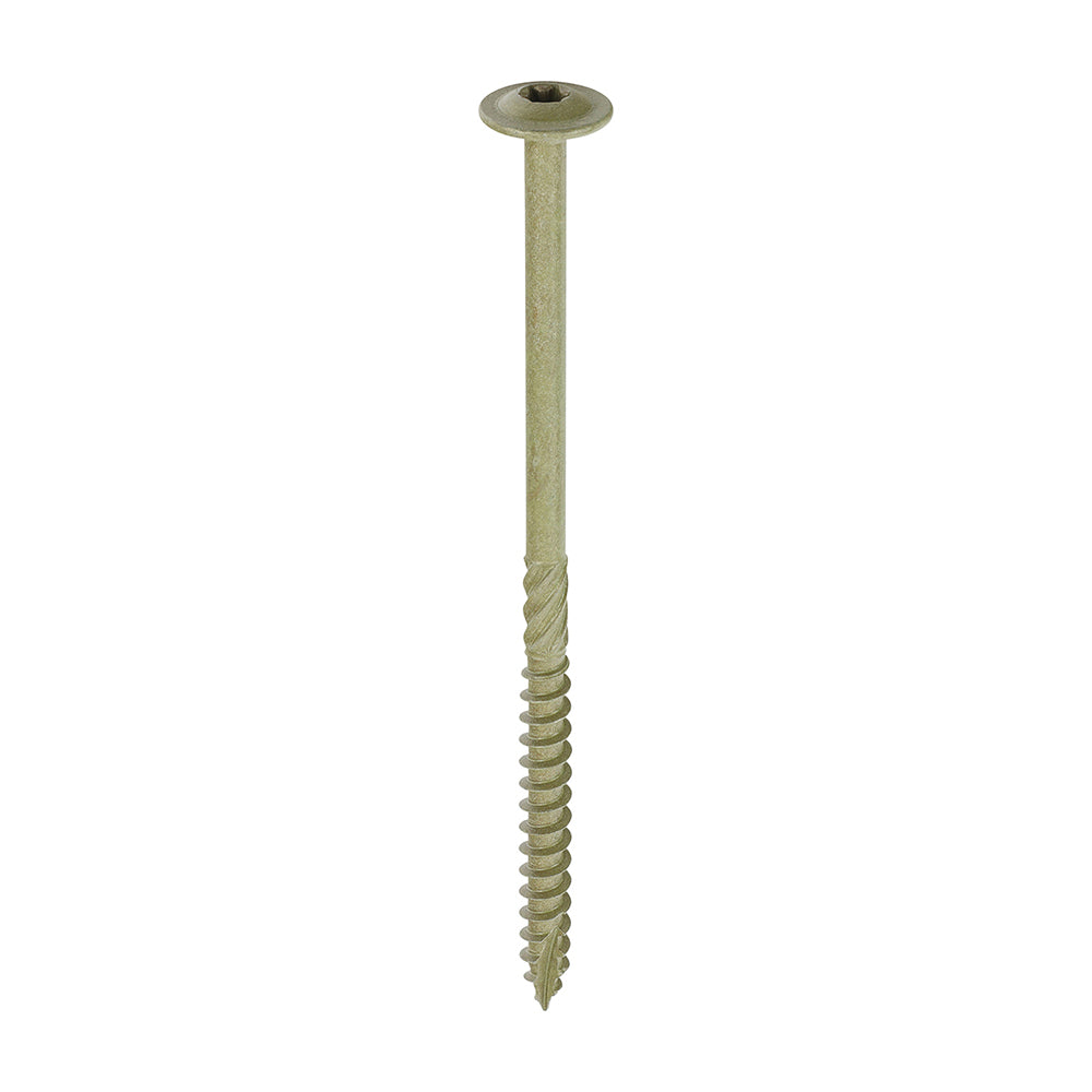 TIMCO Wafer Head Exterior Green Timber Screws - 6.7 x 125 - Image