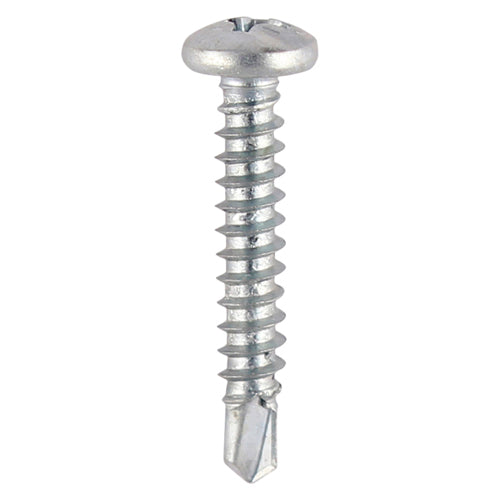 TIMCO Window Fabrication Screws Pan PH Self-Tapping Thread Self-Drilling Point Zinc - 4.2 x 25 - Image