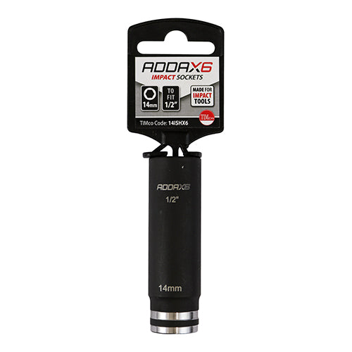 TIMCO X6 Impact Sockets - 14 x 78mm - Image