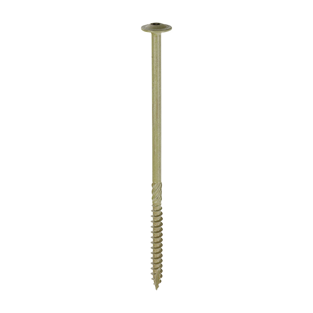 TIMCO Wafer Head Exterior Green Timber Screws - 6.7 x 150 - Image