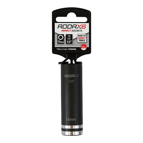 TIMCO X6 Impact Sockets - 15 x 78mm - Image