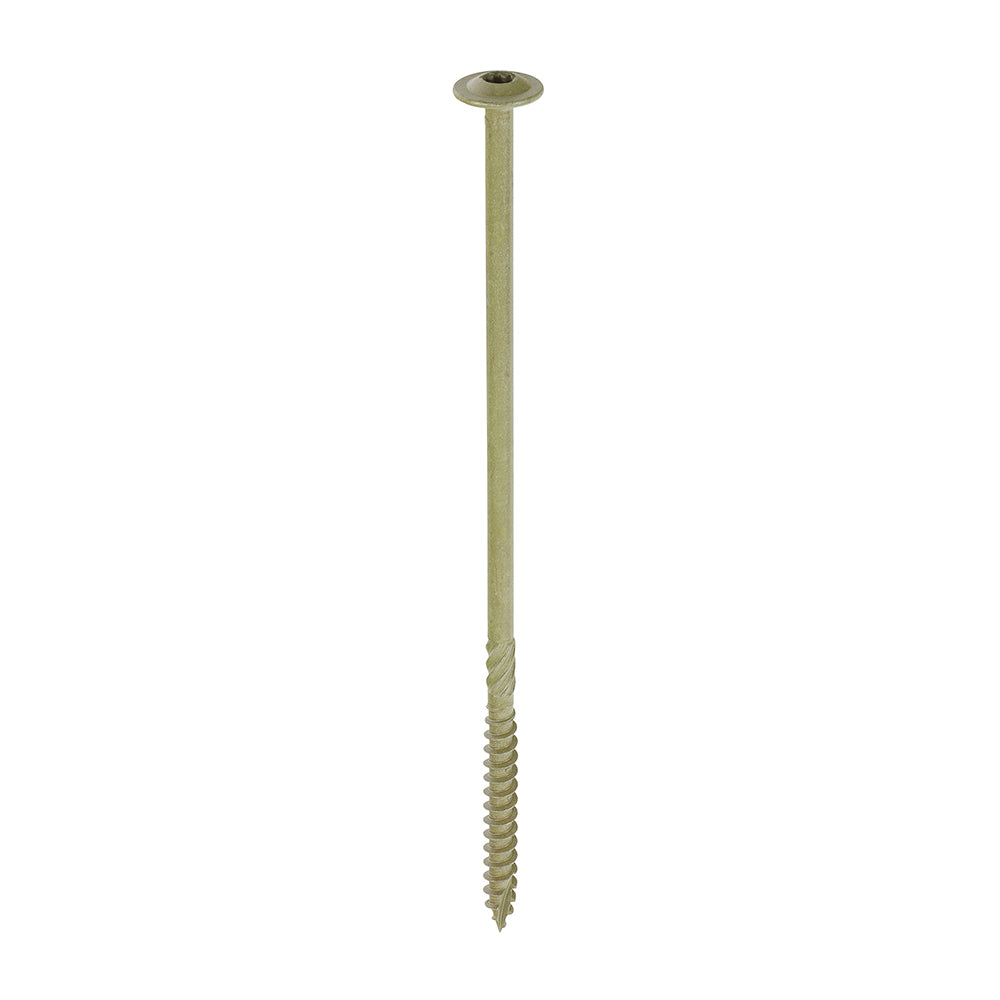 TIMCO Wafer Head Exterior Green Timber Screws - 6.7 x 175 - Image