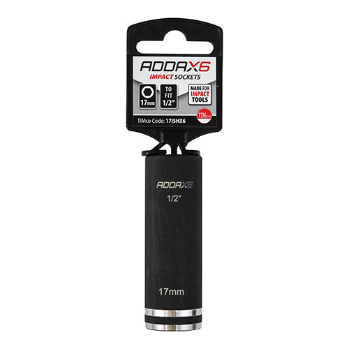 TIMCO X6 Impact Sockets - 17 x 78mm - Image