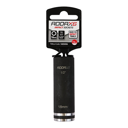 TIMCO X6 Impact Sockets - 18 x 78mm - Image