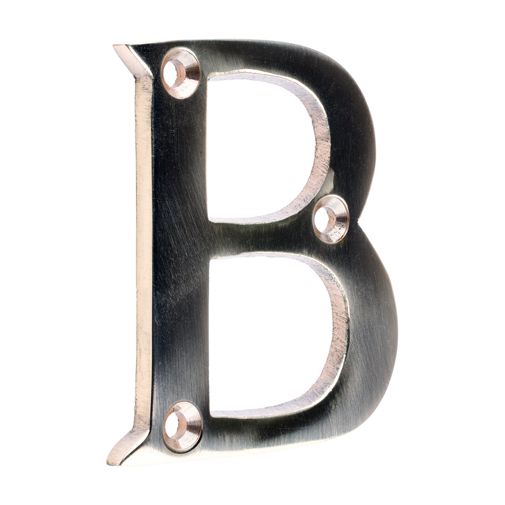 TIMCO Door Letter B - Polished Brass - 64mm - Image
