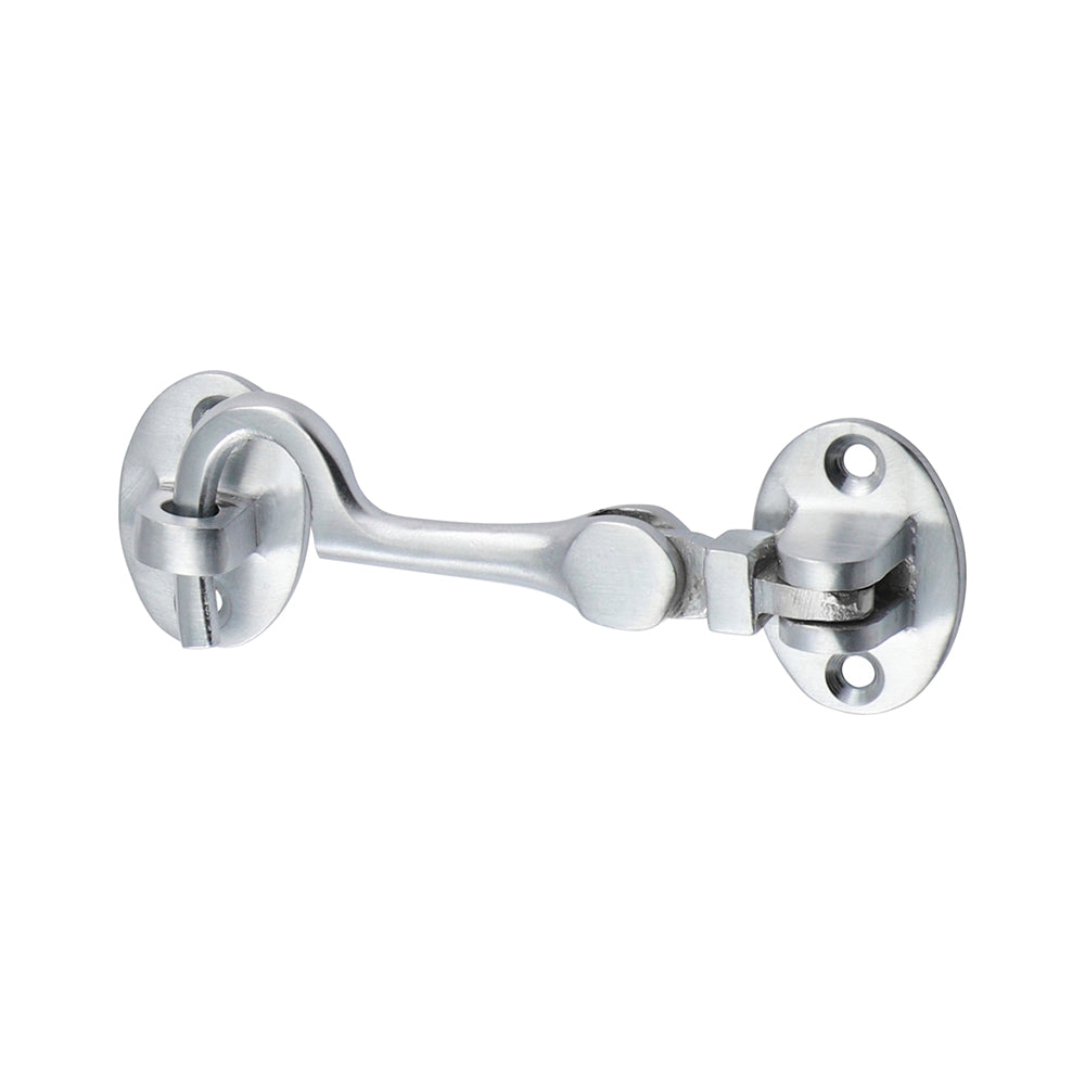 TIMCO Cabin Hook Satin Chrome - 75mm - Image