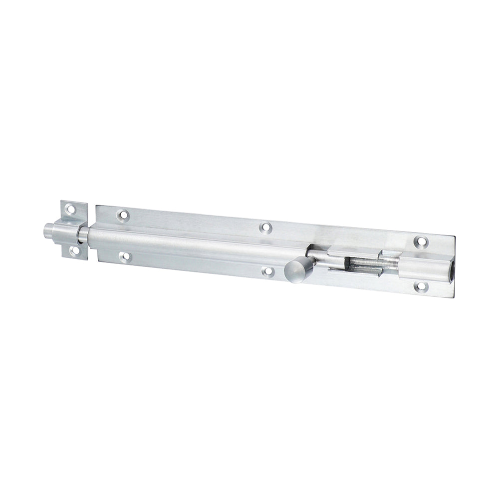 TIMCO Straight Barrel Bolt Satin Chrome - 150 x 25mm - Image