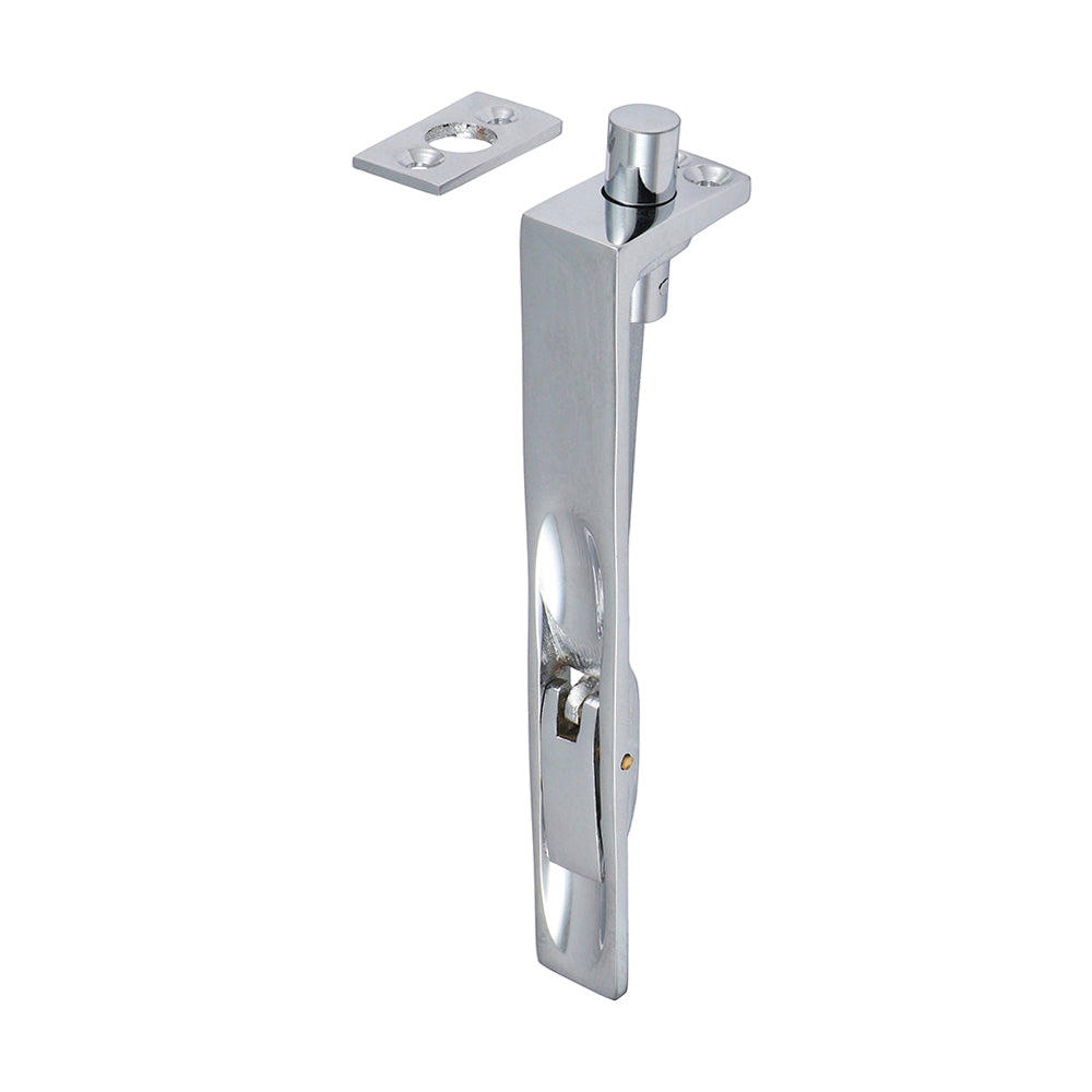 TIMCO Lever action Flush Bolt Polished Chrome - 150 x 19mm - Image