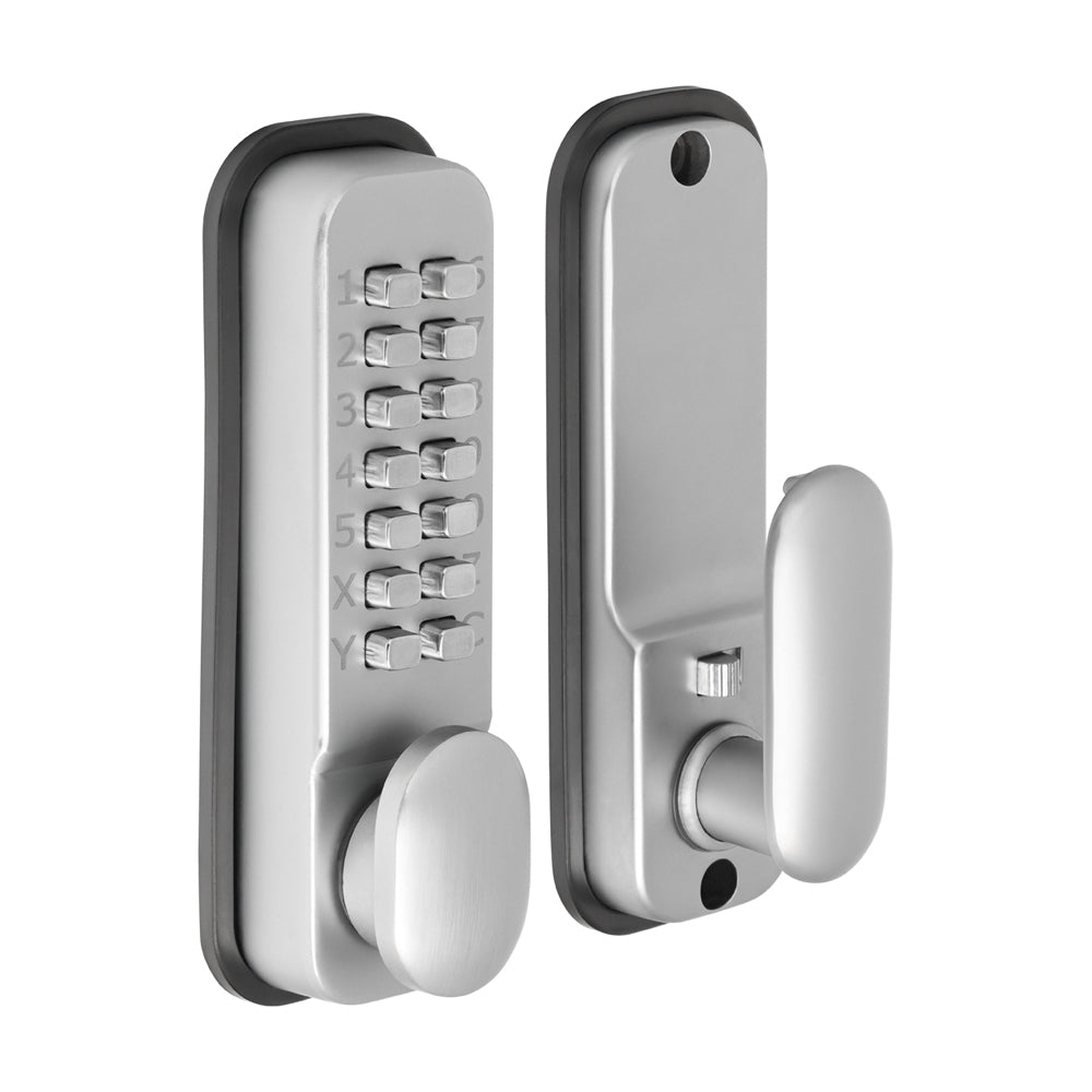 TIMCO Digital Lock - Satin Chrome - 142 x 41mm - Image
