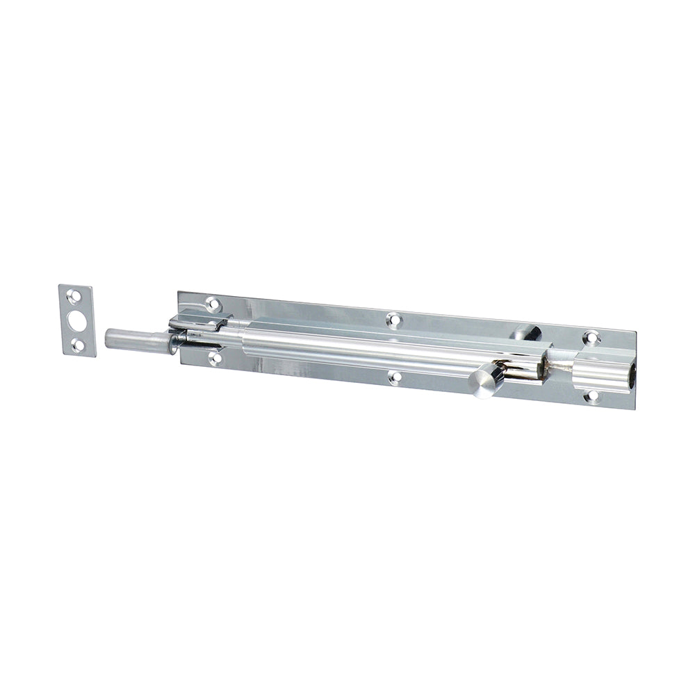 TIMCO Necked Barrel Bolt Polished Chrome - 150 x 25mm - Image