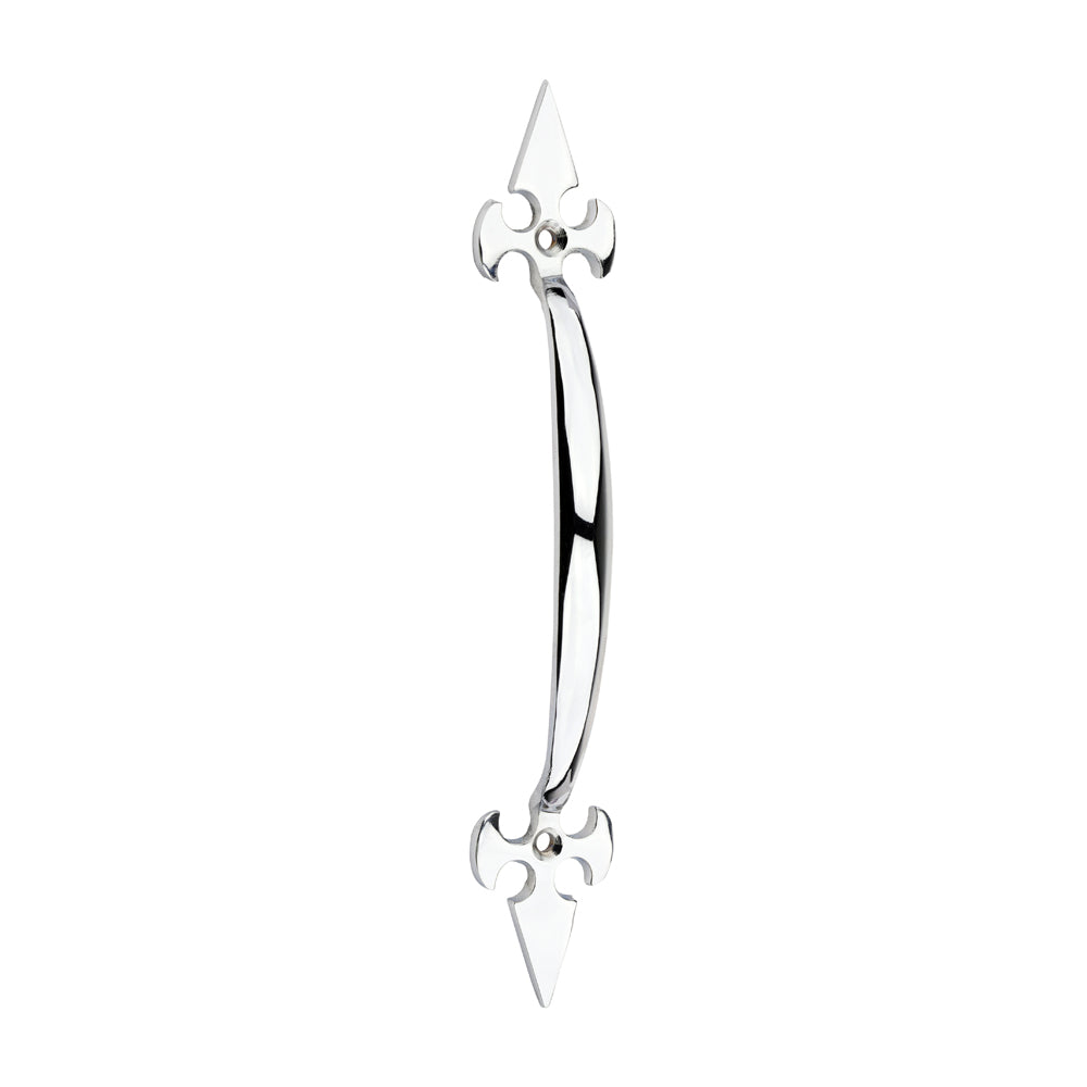 TIMCO Fleur De Lys Pull Handle - Polished Chrome - 178mm - Image