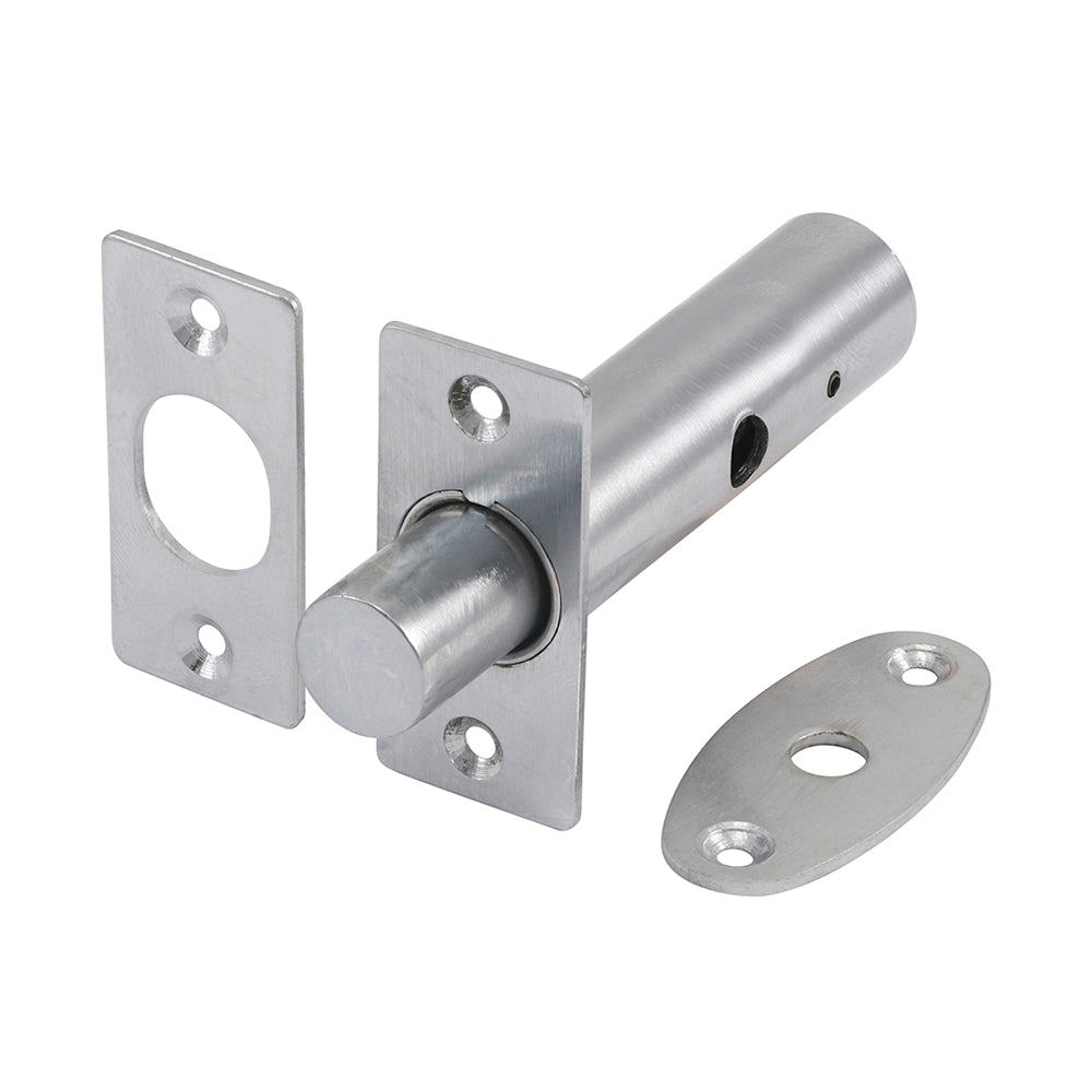TIMCO Door Rack Bolts Satin Chrome - 60mm - Image