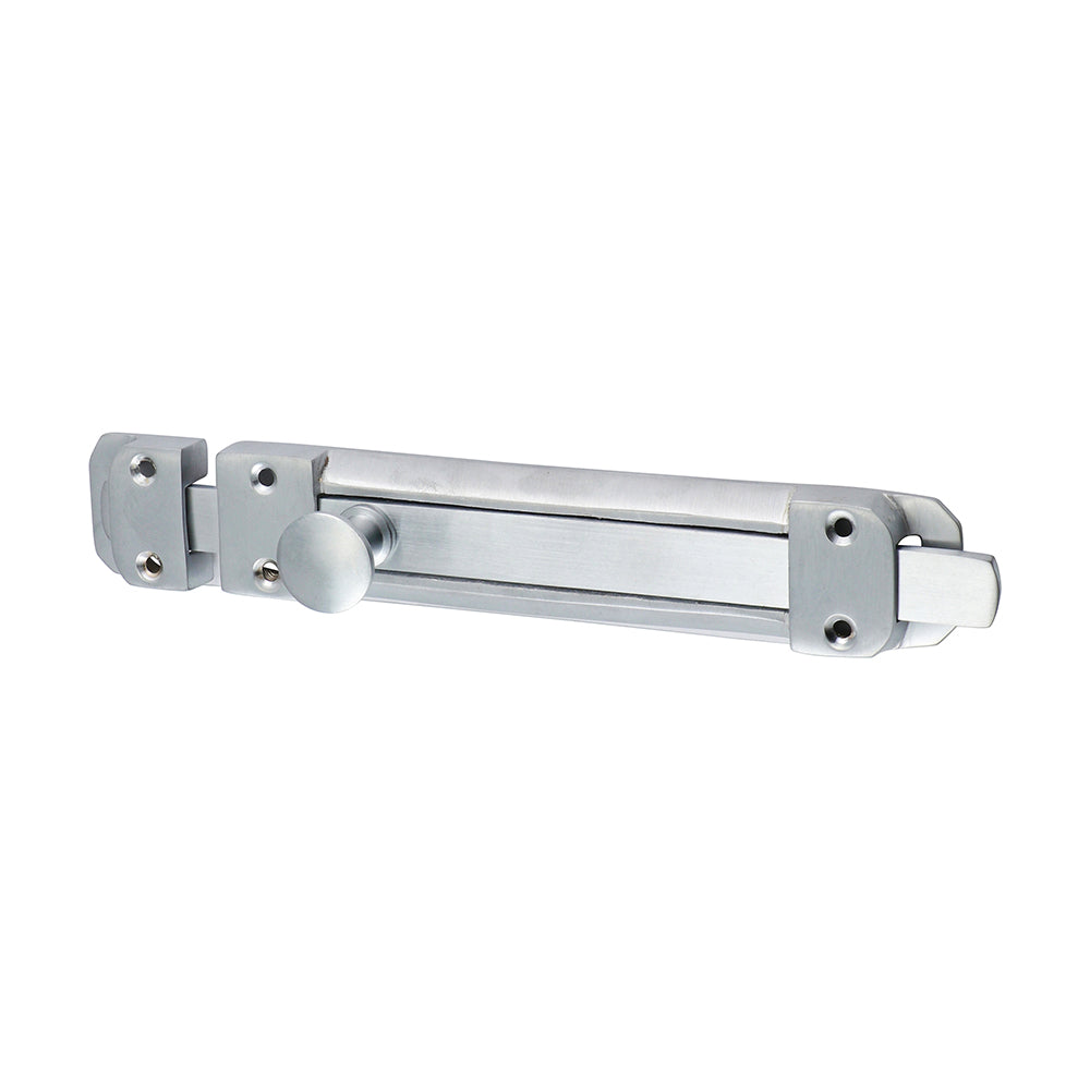 TIMCO Contract Flat Section Bolt Satin Chrome - 210 x 35mm - Image
