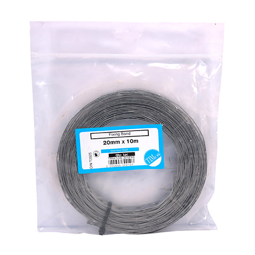 TIMCO Fixing Band A2 Stainless Steel - 20mm x 10m - Image