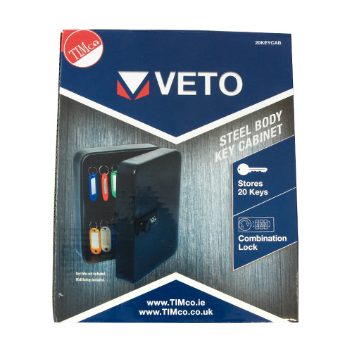 TIMCO Key Cabinet - 200 x 160 x 75 - Image