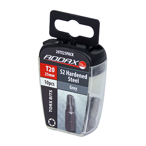 TIMCO TX Drive Driver Bit S2 Grey - TX20 x 25 - Image