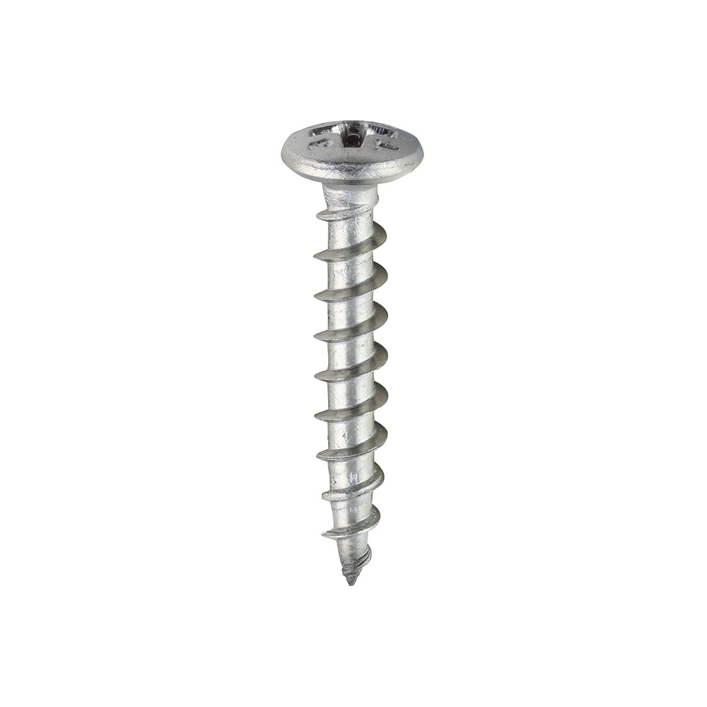 TIMCO Window Fabrication Screws Friction Stay Shallow Pan Countersunk PH Single Thread Gimlet Tip Stainless Steel - 4.3 x 25 - Image