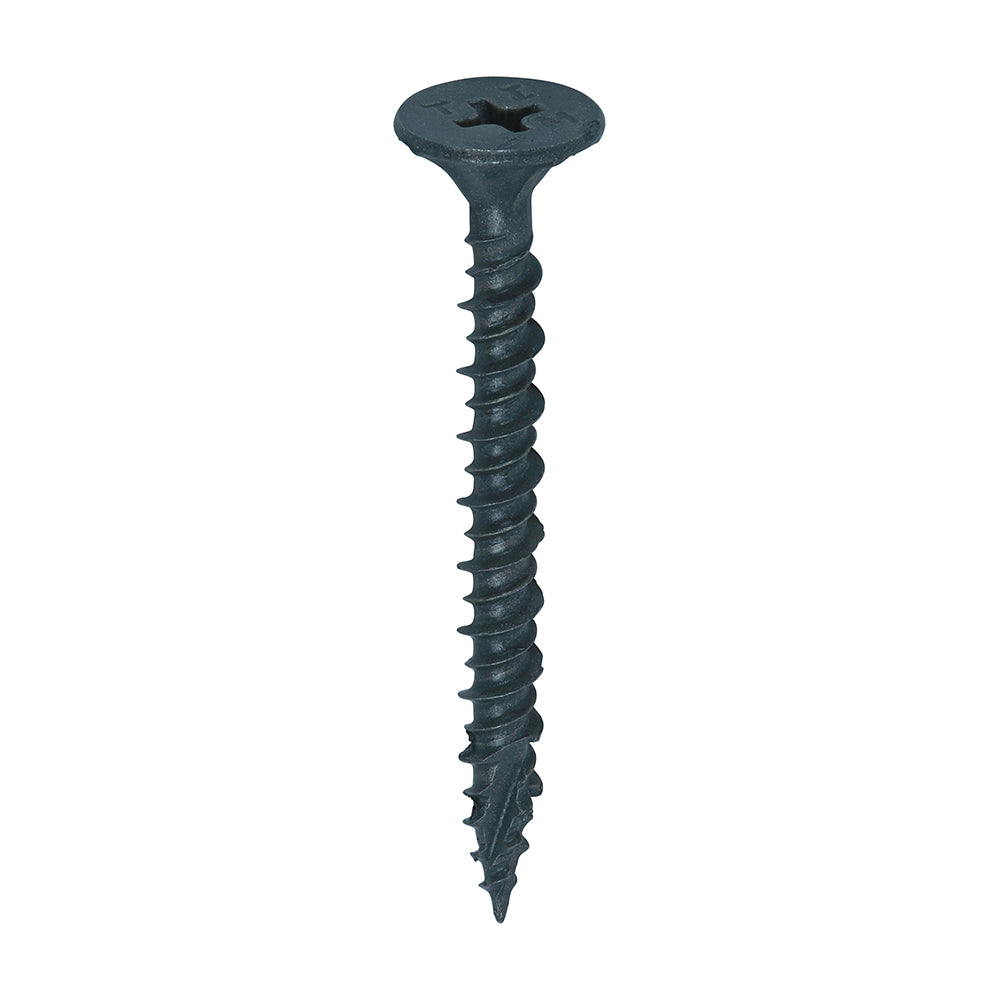 TIMCO Twin-Cut Cement Board Countersunk Exterior Silver Screws - 4.2 x 42 - Image