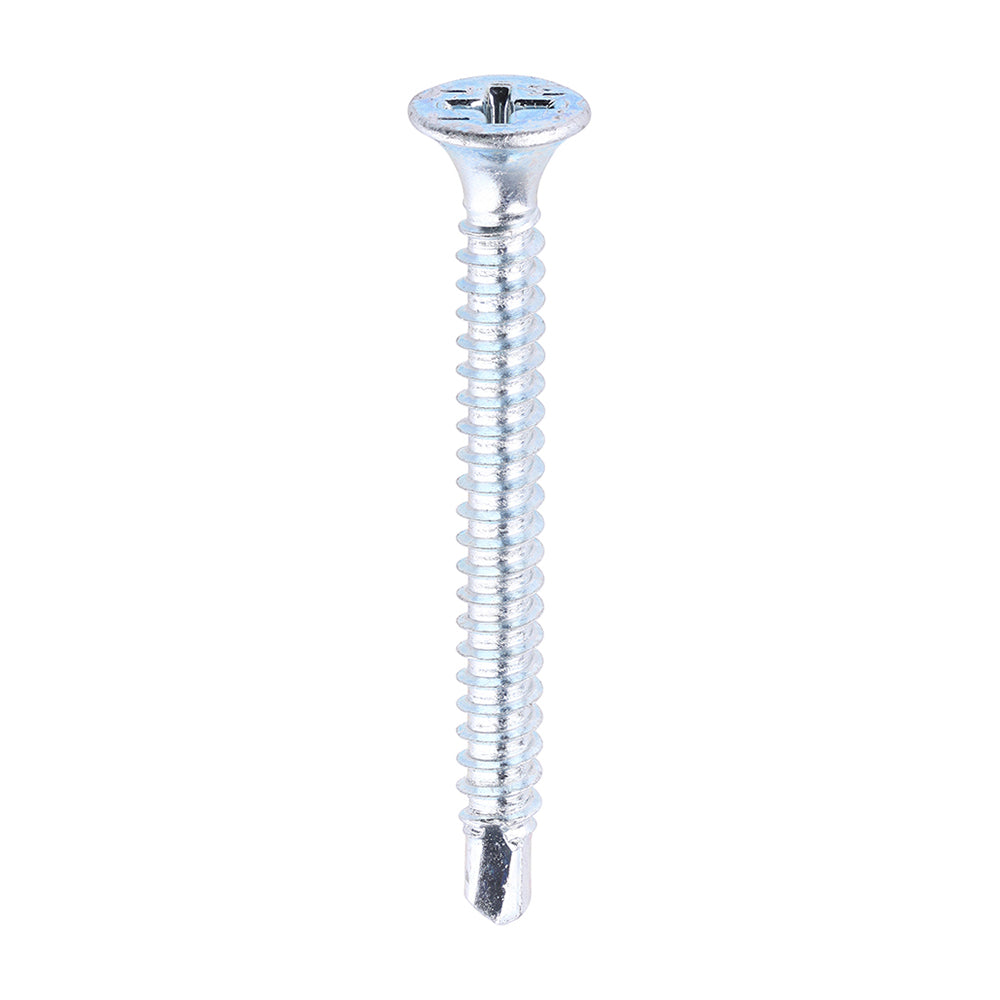 TIMCO Cill Screws Bugle PH Self-Tapping Thread Self-Drilling Point Zinc - 4.2 x 42 - Image