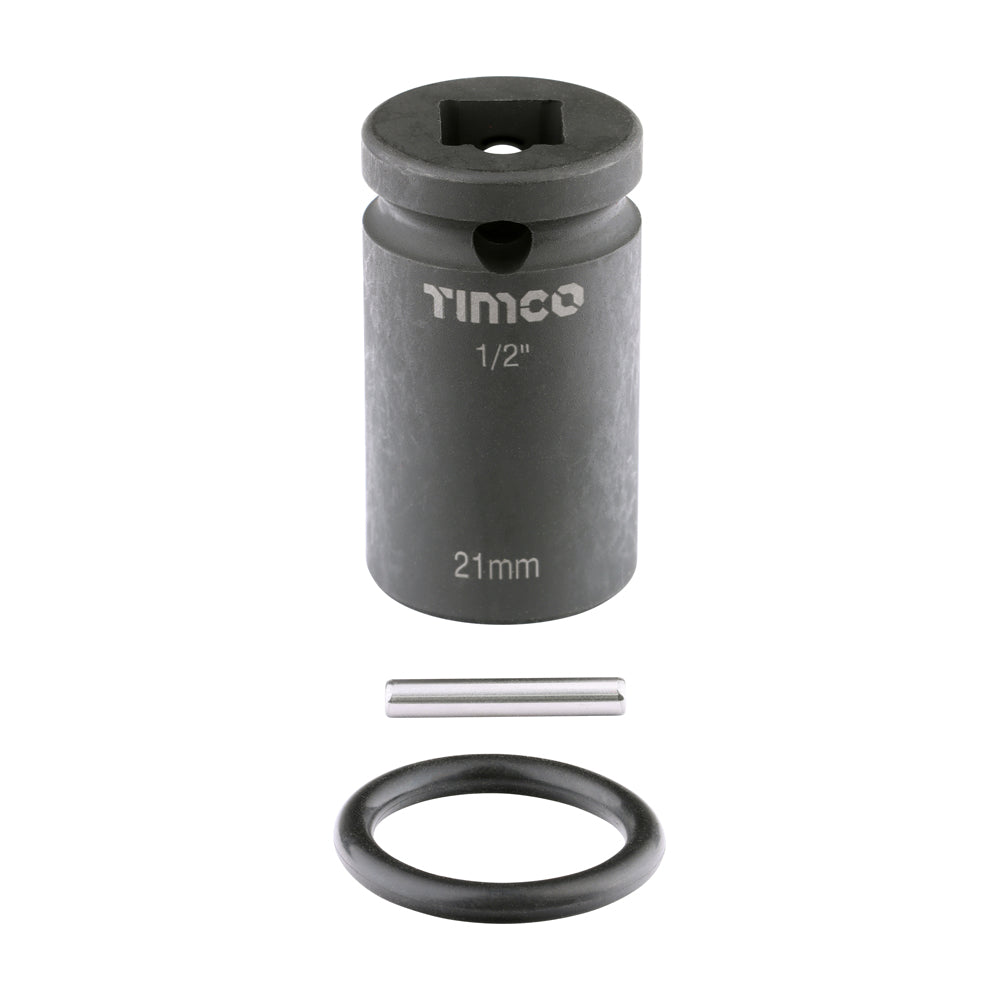TIMCO X6 Impact Sockets - 21 x 52mm - Image