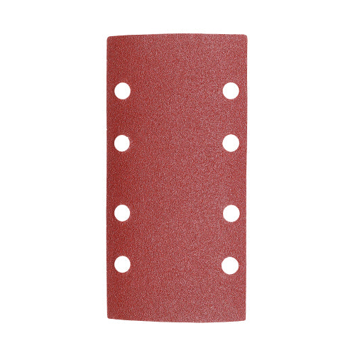TIMCO 1/3 Sanding Sheets 80 Grit Red Punched - 93 x 185mm - Image