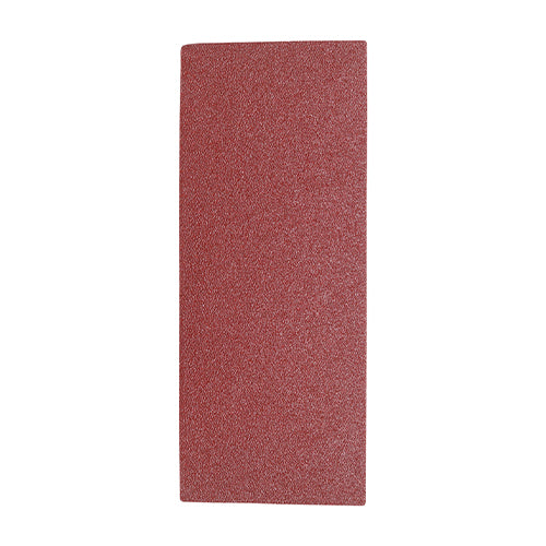 TIMCO 1/3 Sanding Sheets 60 Grit Red Unpunched - 93 x 230mm - Image