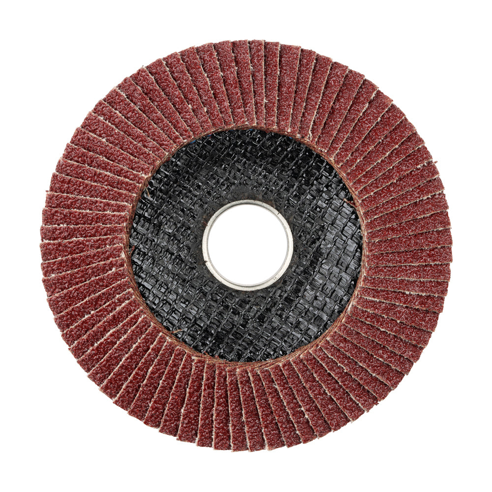 TIMCO Set of Flap Discs Aluminium Oxide Type 29 Conical - 40 Grit - 115 x 22.23 - Image